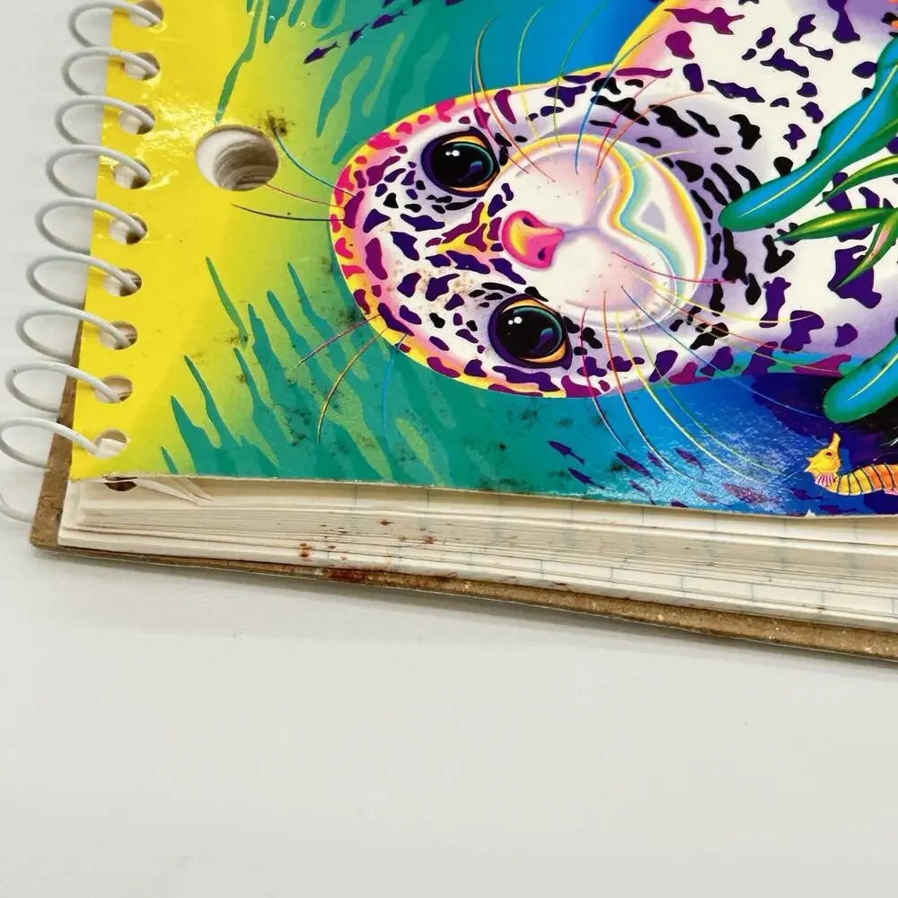 Vtg Lisa Frank Skeeter The Seal Notepad 90s Nostalgia Flaw